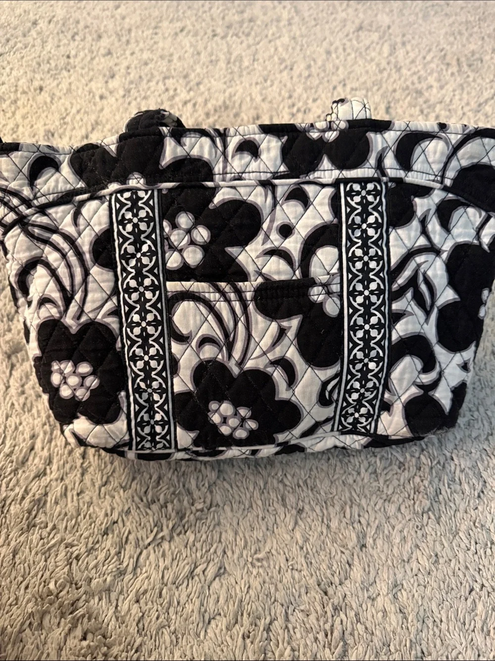 Vera Bradley Quilted Floral Tote with Wallet. Eclectic grandpa cozy tote wallet